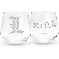 Abysse Corp DEATH NOTE - 2 Glass Set Kira & L EUROPE x2