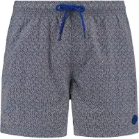 Shiwi Boardshorts 'Nate' marinblå / orange