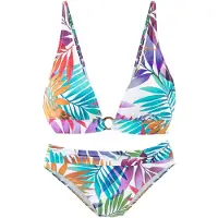 LASCANA Bikini azur / lila / orange / vit