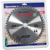 Specialist+ Sågklinga för trä Specialist+ Wood; 255x30/25,4 mm; Z48