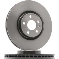 Brembo Bromsskiva 09D25111 fram, ventilerad, höggradigt förkolnad, 1 Stycke