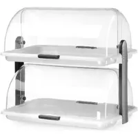 Super Merchant Hendi 871713 Dubbel RollTop Matdisplay med Lock