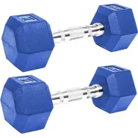 KRF Rubber Hex 4kg Hantel