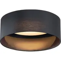 QAZQA Modern taklampa svart transparent 40 cm inkl. LED 3-stegs dimbar - Sue