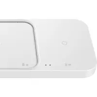 Samsung induktionsladdare 15 W Wireless Charger Duo EP-P5400 EP-P5400BWEGEU Utgångar USB-C Vit