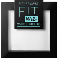 Maybelline Fit Me Matt+Poreless Kompaktpuder 9 g Nr. 90 - Translucent