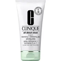 Clinique All About Clean - 2-in-1 Cleansing + Exfoliating Jelly