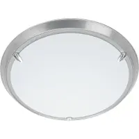 Brilliant 90288/11 Livorno Takbelysning LED E27 60 W Titan, Vit