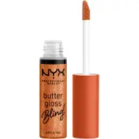 Nyx Butter Gloss Bling Lipglans, Icke Klibbig och Glansig Vegansk Läppmakeup