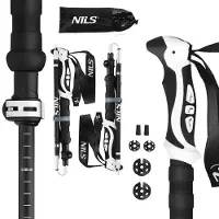 NILS Extreme vandringsstavar i aluminium TK8603 justerbara 38,5–135 cm