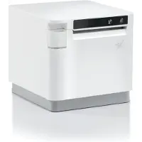 Star Micronics Star mC-Print3 MCP31CI - Kvittoskrivare - direkt termisk - Rulle (8 cm) - 203 dpi - upp till 400 mm/sek - USB-C, LAN, USB-värd - kniv - vit