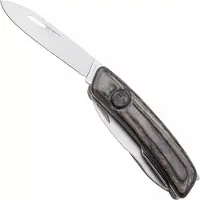Swiza D07 R AM, KNR.0116.6510, Laminate Black, Swiss pocket knife, 7 tools