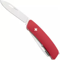 Swiza HO05R-TT AM, KHO.0096.1900, Red Helvetix, Swiss pocket knife, 7 tools