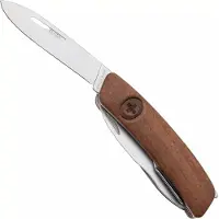 Swiza D07 R AM, KNR.0116.6300, Walnut, Swiss pocket knife, 7 tools