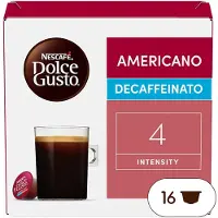 Nescafe | Americano Koffeinfri - 16 kapslar till Dolce Gusto