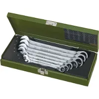 Proxxon Industrial 23124 MicroSpeeder Ringskruvnyckelsats 7 delar 8 - 19 mm