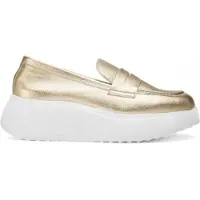 Wonders för kvinnor. A-3623_5432_7285 Estela loafers i guldläder (39), Hud, Dorado, 3 till 5 cm, Ingen, Casual