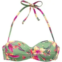 LASCANA Bikiniöverdel ljusgrön / pastellorange / rosa / neonrosa