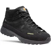 Crispi Unisex A-Way Mid Nubuk Gore-Tex Black