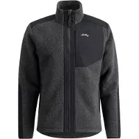 Lundhags Men's Saruk Wool Pile Mid Full Zip Charcoal