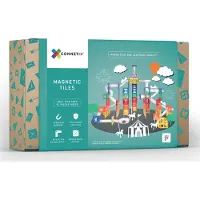 Connetix Magnet Set - 92 Delar - Ball Run - - One Size - Magnetiska leksaker