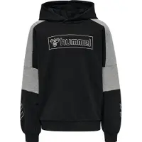Hummel Hoodie - HMLBoxline - Svart - - 4 år (104) - Hoodie