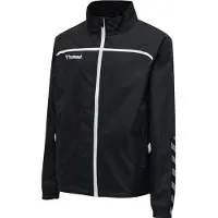 Hummel Träningsjacka Authentic - Svart/Vit Barn, storlek 116 cm