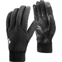 Black Diamond - Trail running kläder - Mont Blanc Gloves Black för UnisexSilikon - Storlek S - Svart