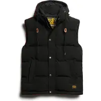 Superdry Everest ärmlös quiltad jacka för män