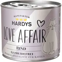Hardys Love Affair nötkött våtfoder katt (burk)