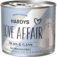 Hardys Love Affair kyckling och gås våtfoder katt (burk)