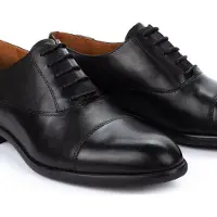 Pikolinos för män. M7J-4184 Bristol läderloafers svart (41), Hud, Karta, Nyckelband, Casual