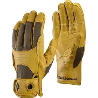 Black Diamond - Klättertillbehör - Transition Gloves Natural för UnisexNylon - Storlek XS - Gul