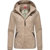 Ragwear Funktionsjacka 'Dizzie' cappuccino / svart