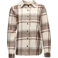 Black Diamond Women's Project Flannel Shirt Chalk Pink-Walnut Plaid