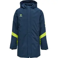 Hummel Lead Tränare Jacka - Navy/Grön, storlek X-Large