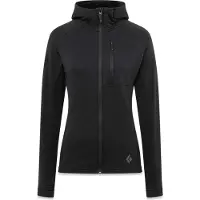 Black Diamond Coefficient Fleece Hoody - Fleecetröjor Dam Black XS