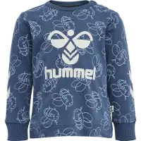 Hummel Tröja - hmlCollin - Fänrik Blue m. Vit - - 74 - Tröja