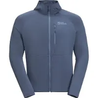 Jack Wolfskin Men's Kolbenberg Hooded Full Zip Evening Sky