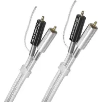 OEHLBACH D1C2602 RCA Audio Anslutningskabel [2x RCA-hane - 1x RCA-hane] 1.50 m Silver