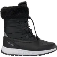 Viking Vinterkängor - Utrusta Varm WP Dragkedja - Black/Granit - - 39 - Vinterkängor