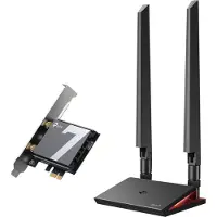 TP-LINK Archer TBE550E WiFi 7-adapter och Bluetooth 5.4 PCIe-adapter