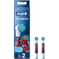 Oral-B Pro Kids 3+ Spiderman 2 st / Kids 3+ / Spiderman borsthuvuden