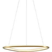 QAZQA Design Hänglampa Guld 3-stegs Dimbar - Organico