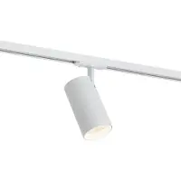 QAZQA Modern spotlight vit för 1-fas skensystem inkl. LED - Iconic Mark