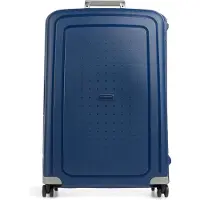 Samsonite S'Cure - Resväska med 4 hjul | blå | 52x75x31 cm