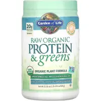 Garden of life Garden of Life, RAW Protein & Vegetables, Organic Plant-Based Formula, Semi-Sweet, 22.92 oz (650 g)