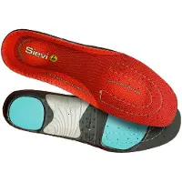 Sievi Dual Comfort Plus: Neutral Arch, Unisex, Vuxen, Komfort-innersula, Svart, Grå, Röd, EUE, 1 styck