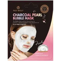 Nicoplace Demente PAXMOLY Bubble Mask Contains Korean pearl extract peeling and mask - - Cleansing, tone-up svart