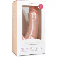 EasyToys - dildo med sugkopp och pung - 20cm - natur